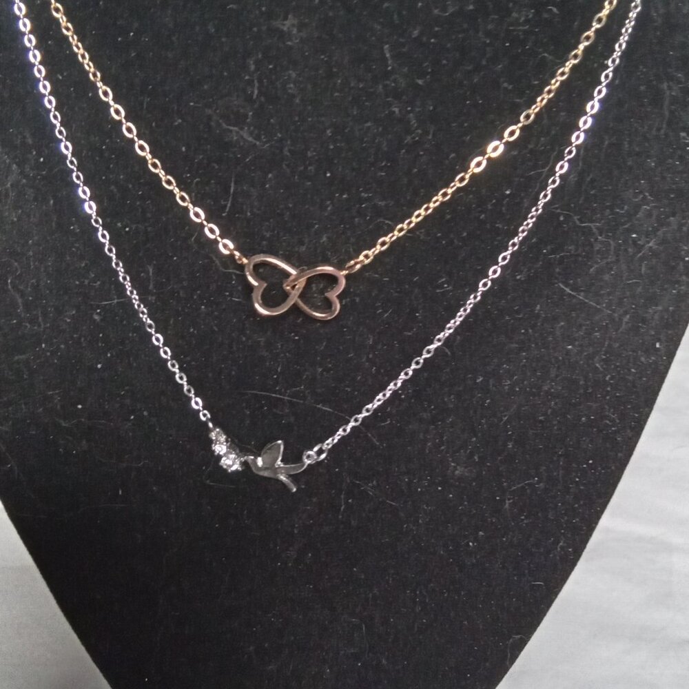 Fashion Jewelry Silver N Gold Plated Necklaces For Sawyer Rescue